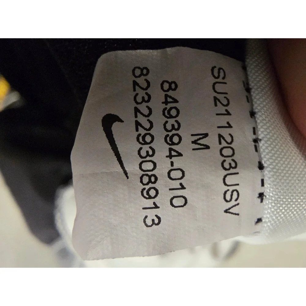 Nike Dri-FIT Tempo Running Shorts Black White Grey 849394-010 Womens Medium